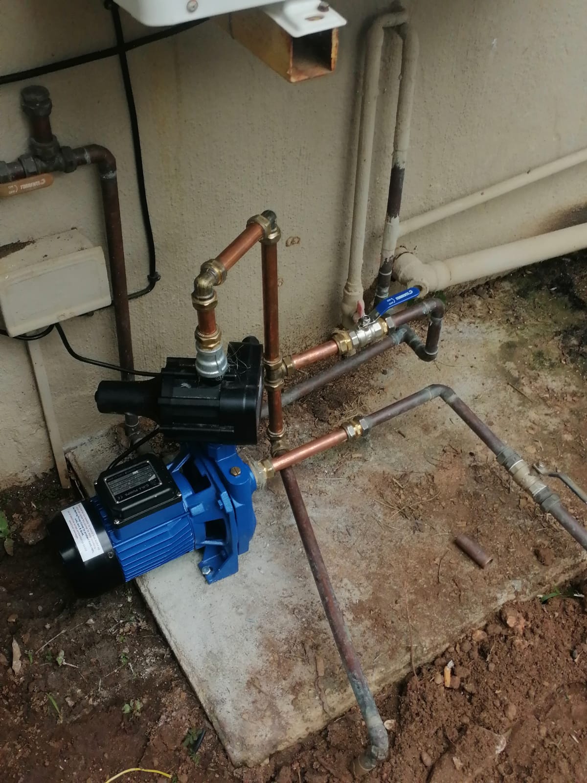 Water heater installation completed by a professional plumber