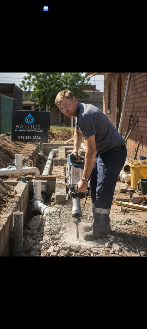 Licensed technician attending to an emergency plumbing issue